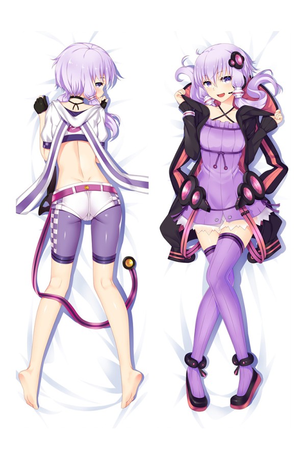 Vocaloid Dakimakura Yuzuki Yukari Anime Girl Hugging Body Pillow Case Cover