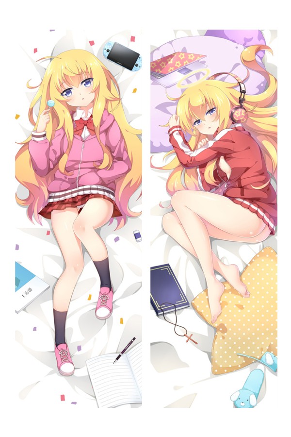 Gabriel DropOut Gabriel White Tenma Dakimakura Hug Body Pillow Case