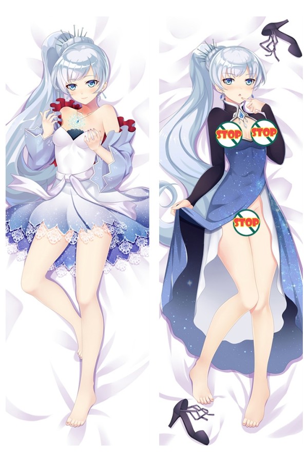 Anime RWBY Weiss Dakimakura Bed Hugging Body Pillow Case Cover