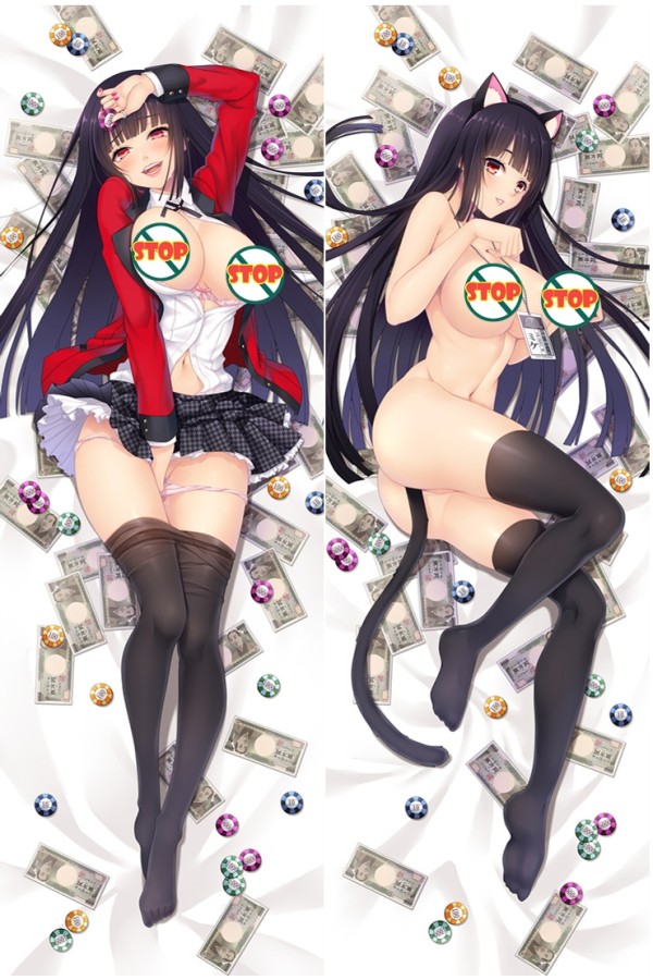 Kakegurui - Compulsive Gambler Yumeko Jabami Anime Dakimakura Pillow Cover 
