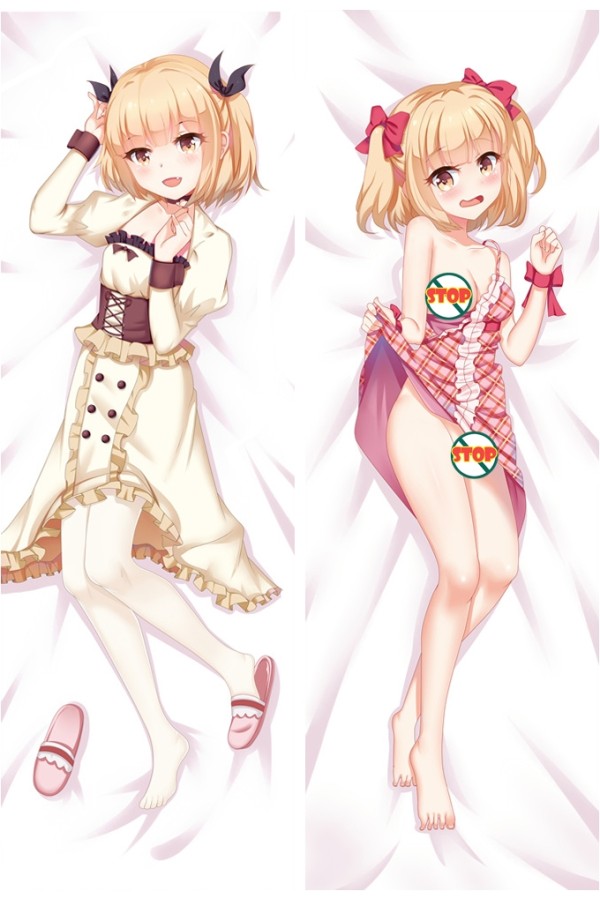 Anime New Game! Yun Iijima Otaku Dakimakura Hugging Body Pillow Case 