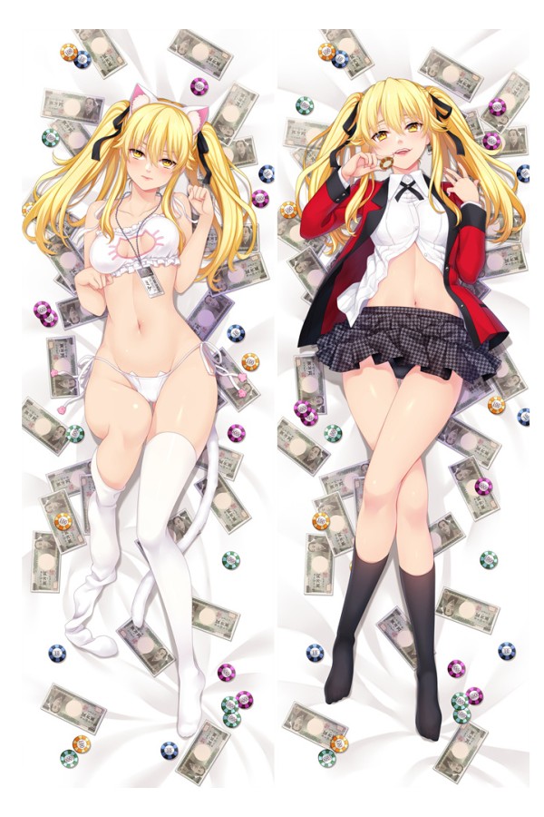 Anime Kakegurui Compulsive Gambler Saotomebunari Dakimakura Hug Body Pillow Cover