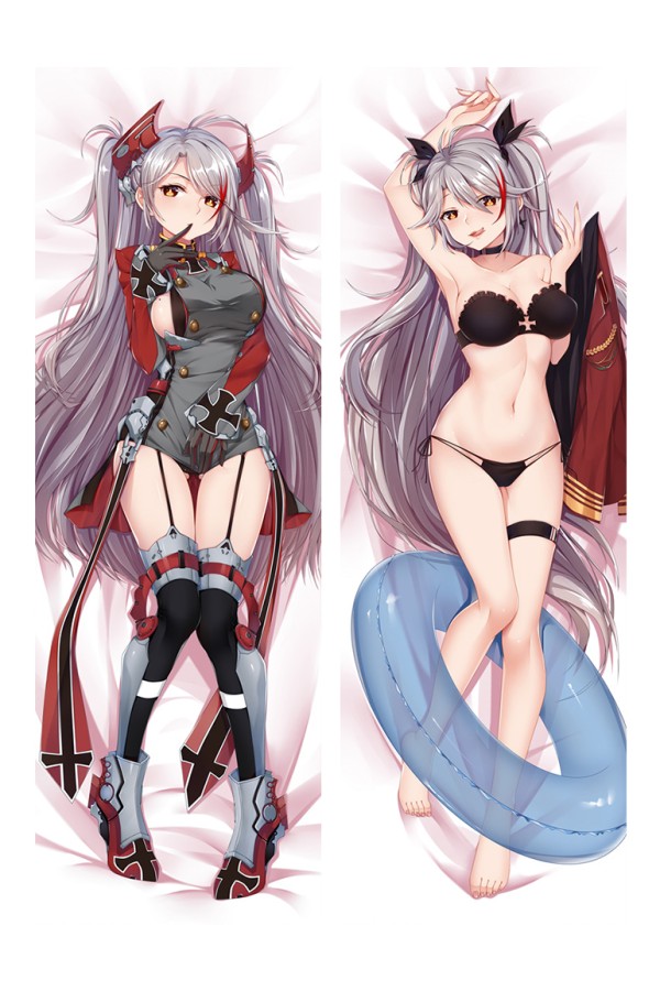 Azur Lane Prinz Eugen Anime Dakimakura Pillow Cover 