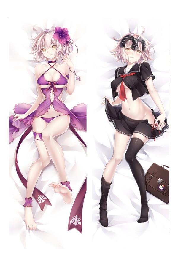 Fate/Grand Order FGO Jeanne D'Arc Anime Dakimakura Pillow Cover