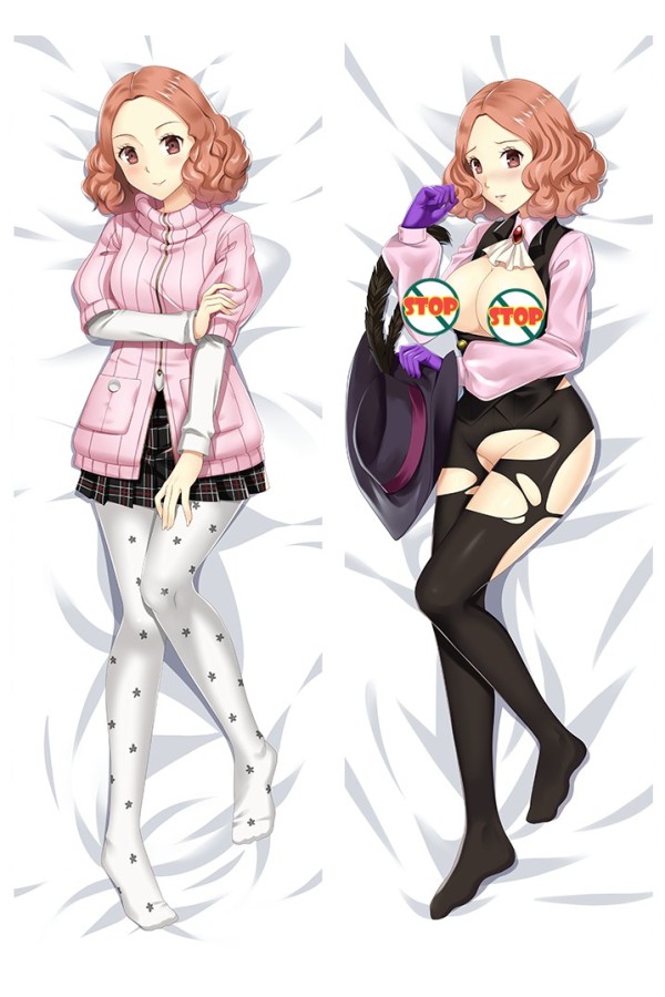 Persona 5 Haru Okumura Noir Anime Dakimakura Hugging Pillow Cover