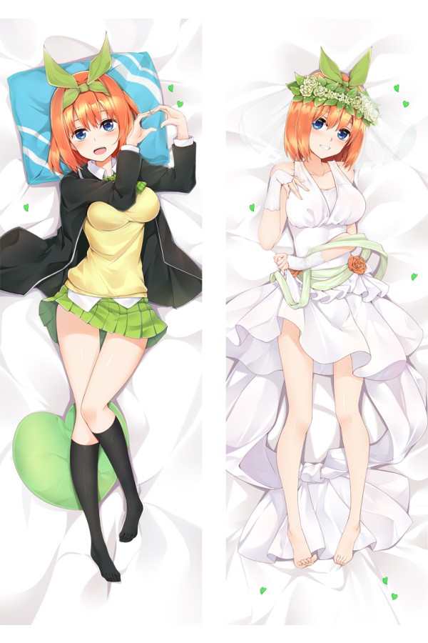 The Quintessential Quintuplets Nakano Yotsuba Anime Dakimakura Pillow Cover