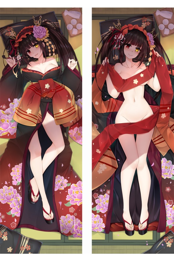 Date A Live Flower Tokisaki Kurumi Anime Dakimakura Pillow Cover