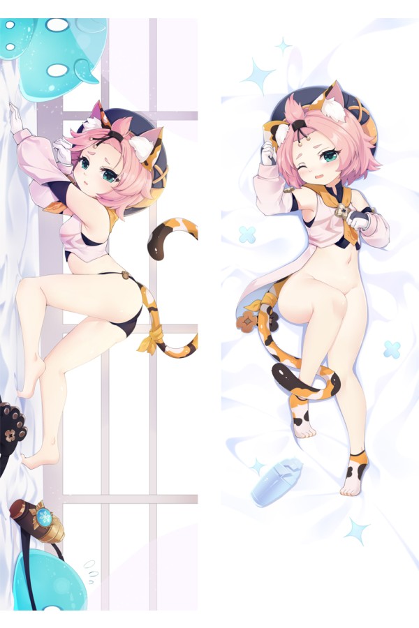 Genshin Impact Diona Anime Dakimakura Body Pillow Cover