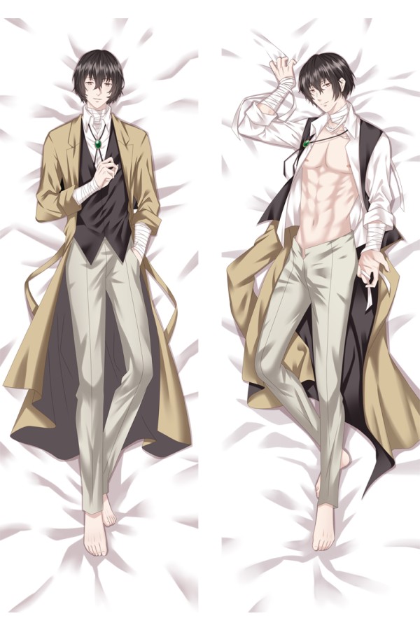 Bungo Stray Dogs Osamu Dazai Anime Dakimakura Body Pillow Cover