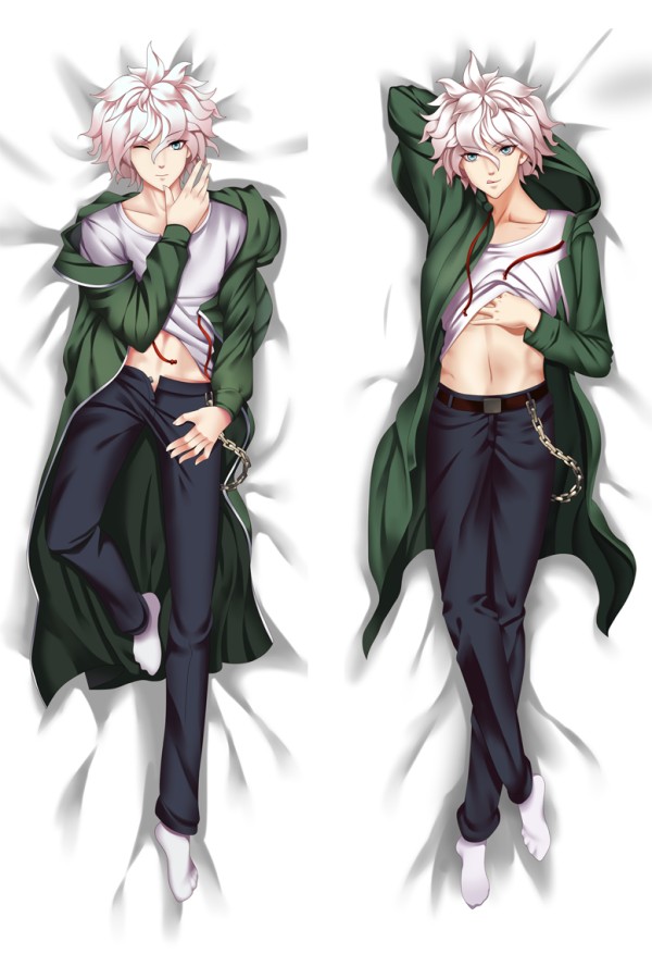 Danganronpa: Trigger Happy Havoc Nagito Komaeda Anime Dakimakura Body Pillow Cover