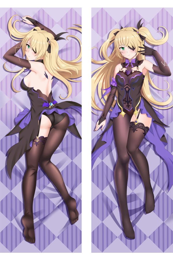 Genshin Impact Fischl Anime Dakimakura Body Pillow Cover