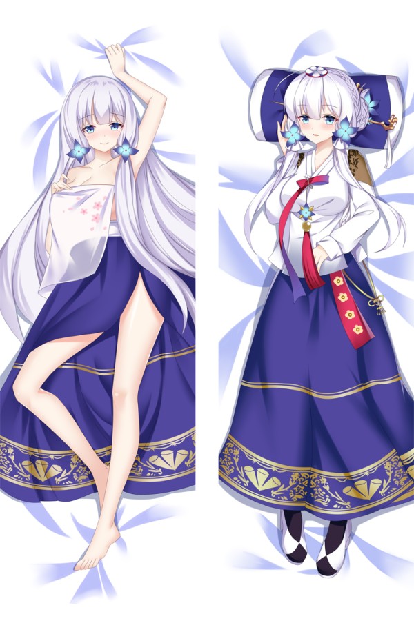 Azur Lane ILLUSTRIOUS Anime Dakimakura Body Pillow Cover