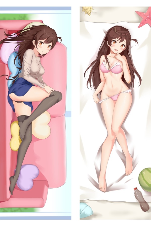 Kanojo, Okarishimasu Mizuhara Chizuru Anime Dakimakura Body Pillow Cover