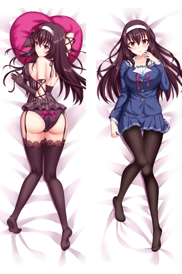 Saekano: How to Raise a Boring Girlfriend Utaha Kasumigaoka Anime Dakimakura Pillow Cover
