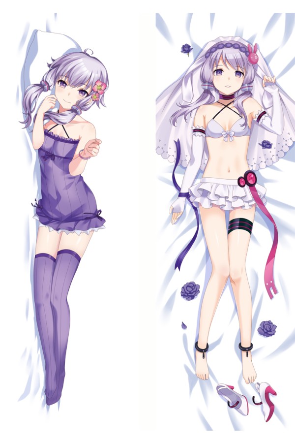 VOCALOID Yuzuki Yukari & Kizuna Akari Anime Dakimakura Pillow Cover