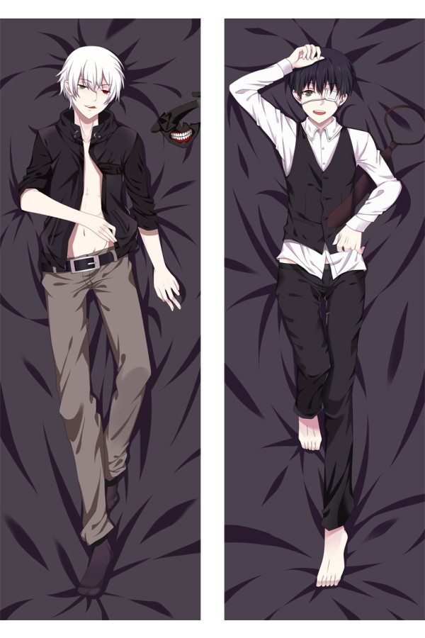 Tokyo Ghoul Ken Kaneki Anime Dakimakura Pillow Cover