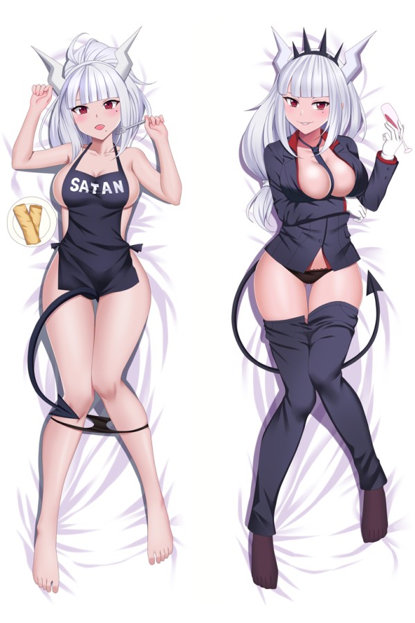 Helltaker Lucifer Anime Dakimakura Pillow Cover