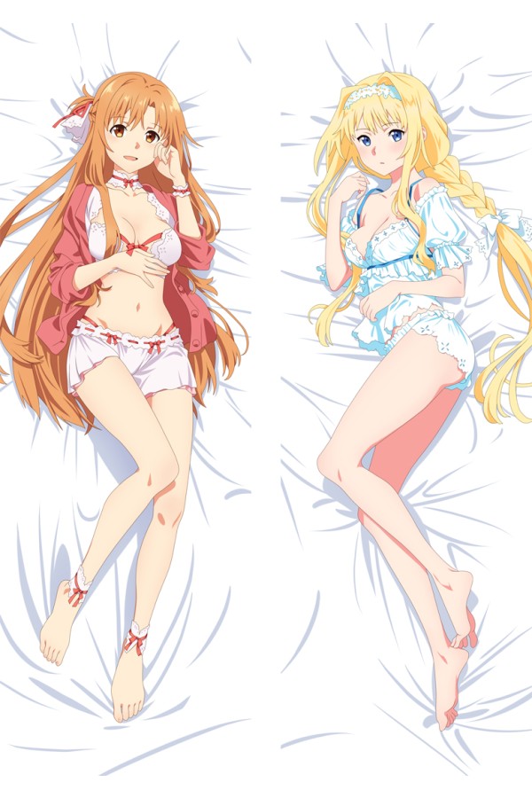 Sword Art Online Yuuki Asuna Anime Dakimakura Pillow Cover