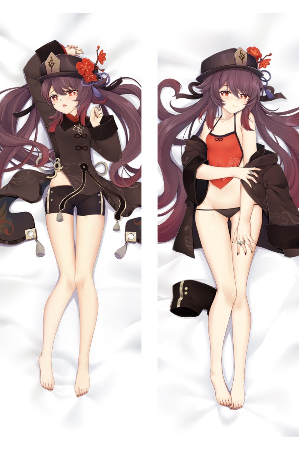 Genshin Impact Hu Tao Anime Dakimakura Body Pillow Cover