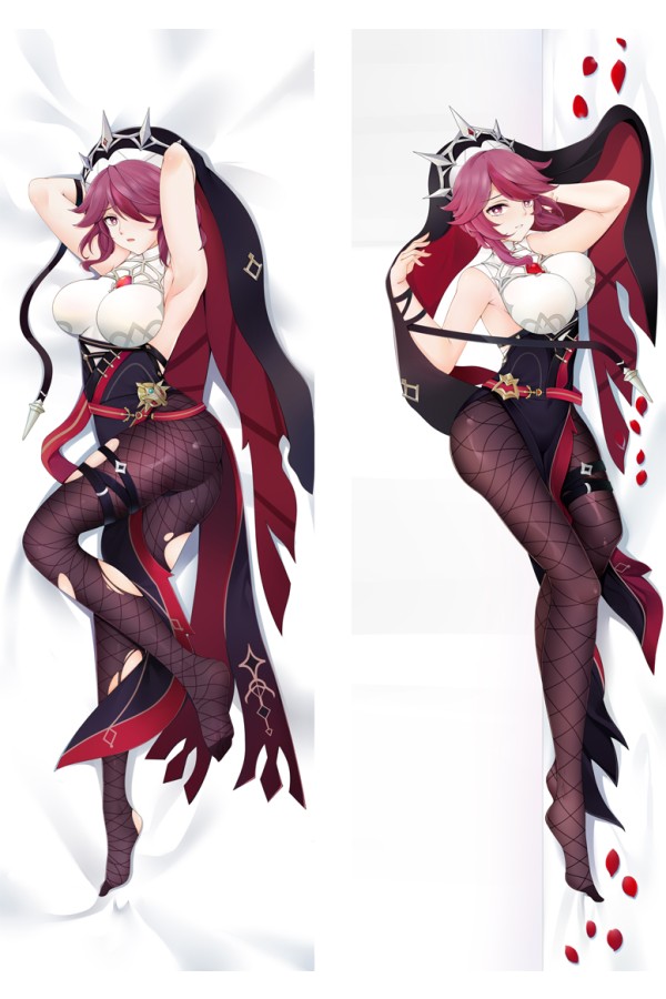 Genshin Impact Rosaria Anime Dakimakura Body Pillow Cover