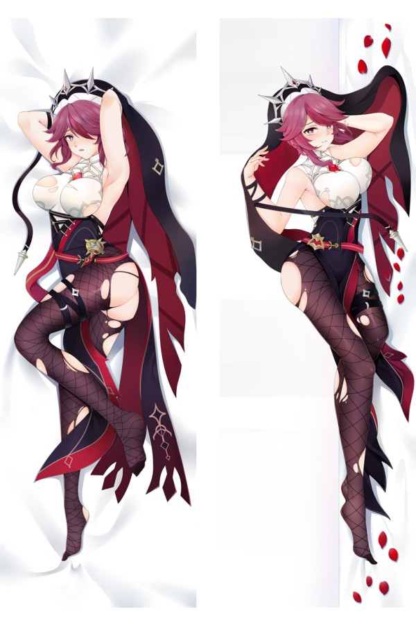 Genshin Impact Rosaria Anime Dakimakura Body Pillow Cover