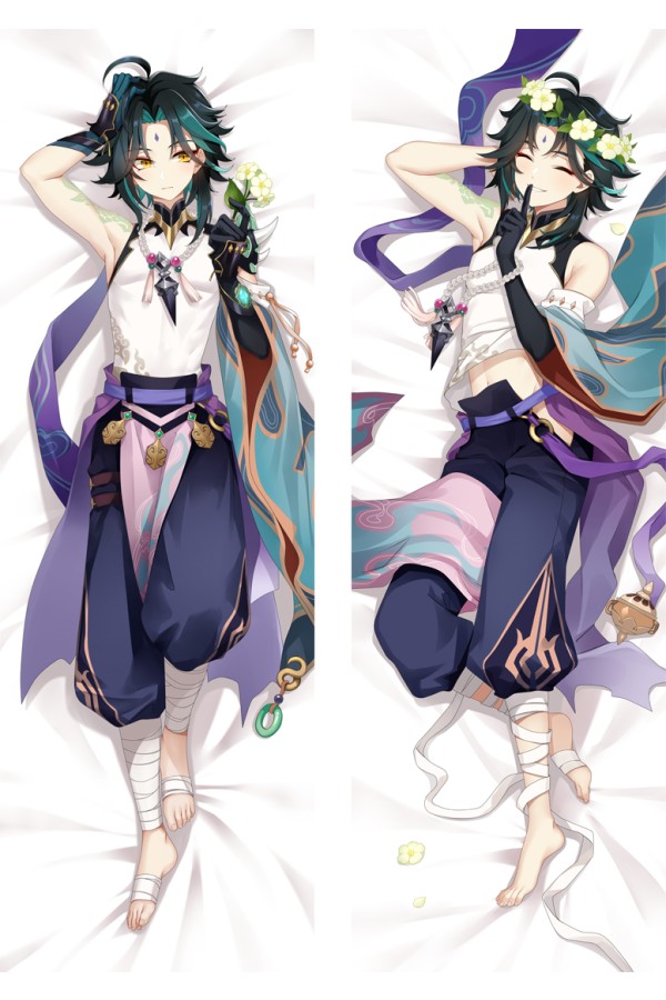 Genshin Impact Xiao Anime Dakimakura Body Pillow Cover
