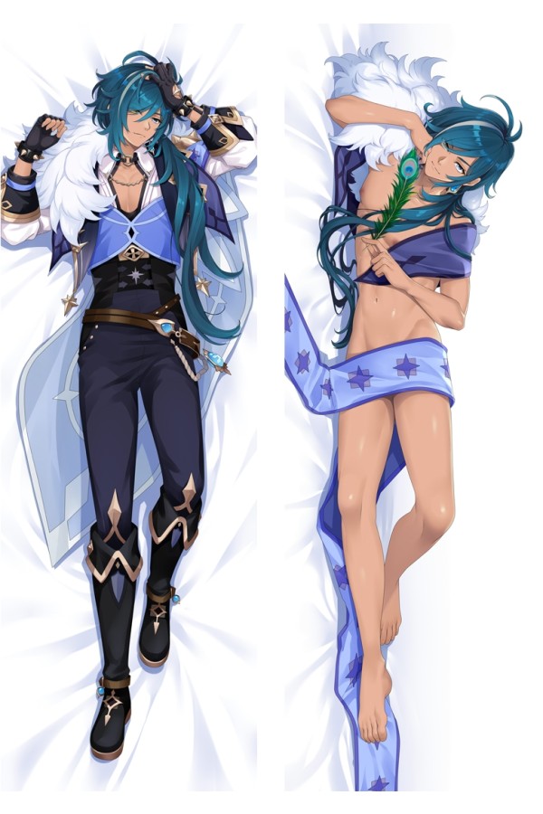 Genshin Impact Kaeya Anime Dakimakura Body Pillow Cover