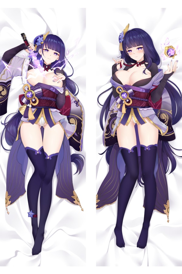Genshin Impact Raiden Shogun Baal Anime Dakimakura Body Pillow Cover