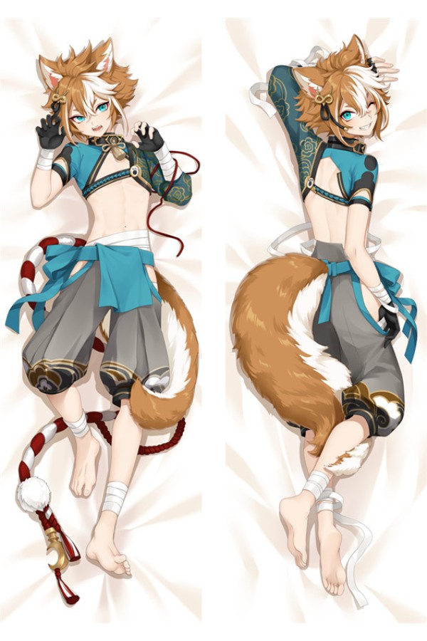 Genshin Impact Gorou Anime Dakimakura Body Pillow Cover