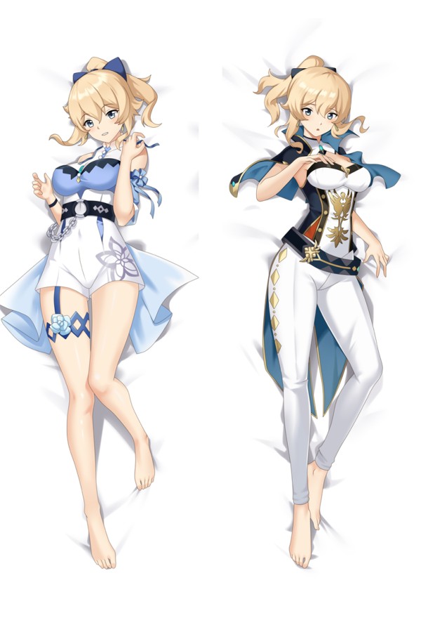 Genshin Impact Jean Anime Dakimakura Body Pillow Cover