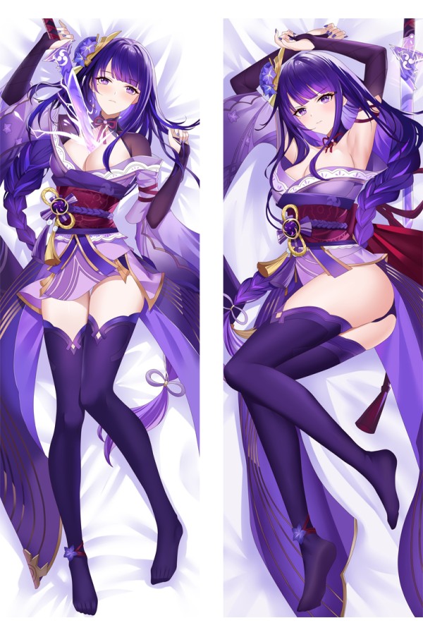 Genshin Impact Raiden Shogun Baal Anime Dakimakura Body Pillow Cover