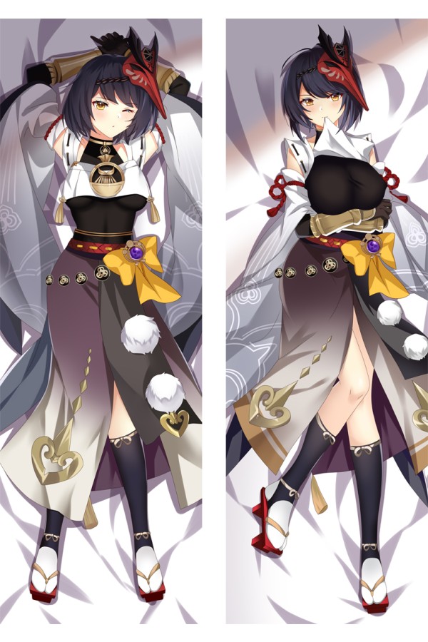 Genshin Impact Sara Anime Dakimakura Body Pillow Cover H4165-A