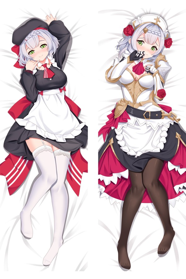 Genshin Impact Noelle Anime Dakimakura Body Pillow Cover