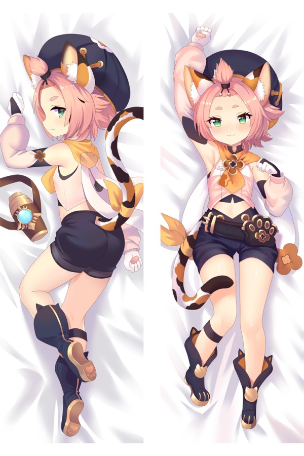 Genshin Impact Diona Anime Dakimakura Body Pillow Cover