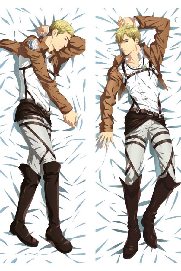 Attack on Titan Erwin Smith Anime Dakimakura Body Pillow Cover
