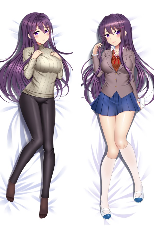 Doki Doki Literature Club! Yuri Anime Dakimakura Pillow Cover