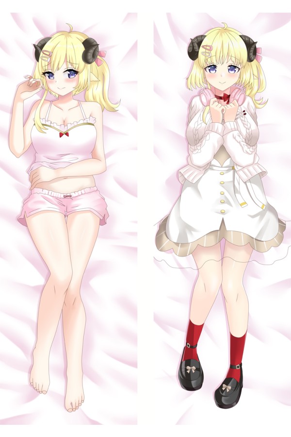Virtual Youtuber Tsunomaki Watame Anime Dakimakura Body Pillow Cover