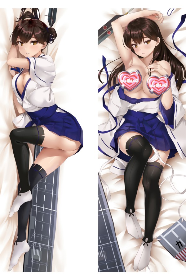 Kantai Collection Isokaze Anime Dakimakura Body Pillow Cover