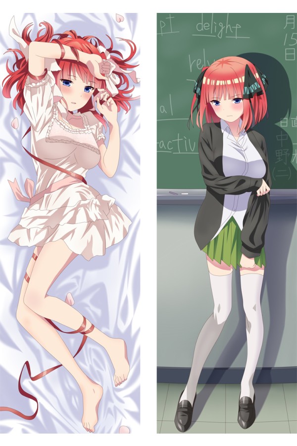 The Quintessential Quintuplets Nino Nakano Anime Dakimakura Body Pillow Cover