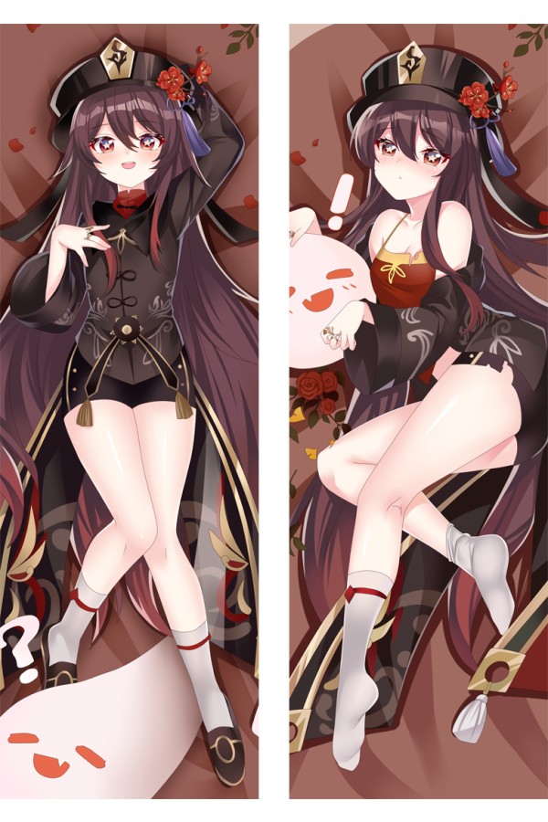 Genshin Impact Hu Tao Anime Dakimakura Body Pillow Cover