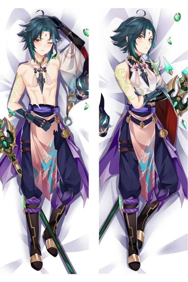 Genshin Impact Xiao Anime Dakimakura Body Pillow Cover
