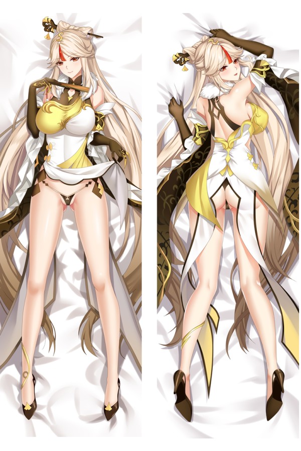 Genshin Impact Ningguang Anime Dakimakura Body Pillow Cover