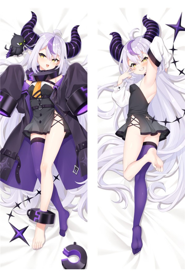 Virtual Youtuber La+ Darknesss Anime Dakimakura Body Pillow Cover