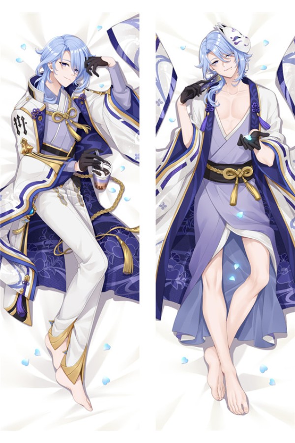 Genshin Impact Kamisato Ayato Anime Dakimakura Body Pillow Cover