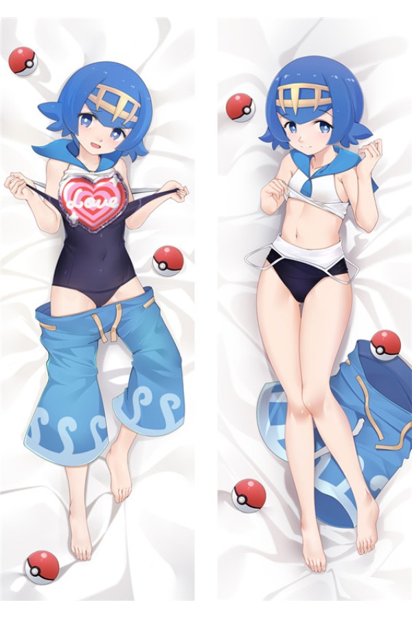 Pokémon Sword and Shield Lana Anime Dakimakura Body Pillow Cover