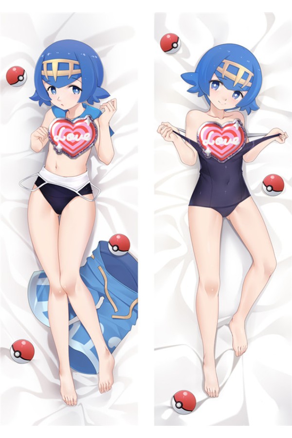 Pokémon Sword and Shield Lana Anime Dakimakura Body Pillow Cover