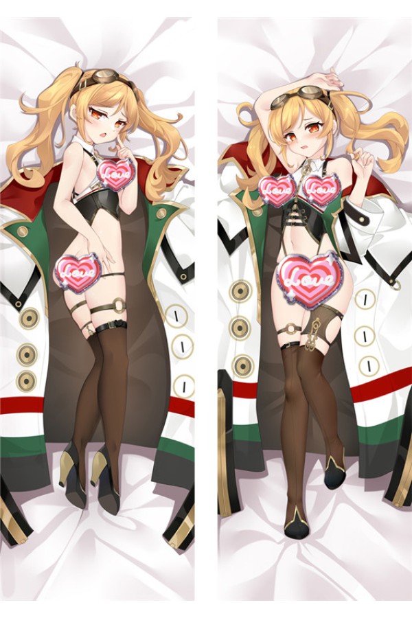 Azur Lane RN Leonardo Da Vinci Anime Dakimakura Body Pillow Cover