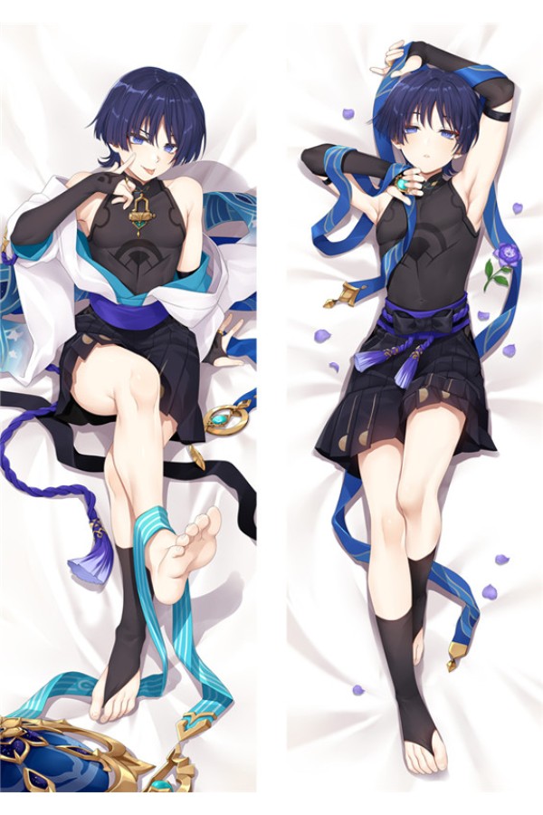 Genshin Impact Scaramouche Anime Dakimakura Body Pillow Cover