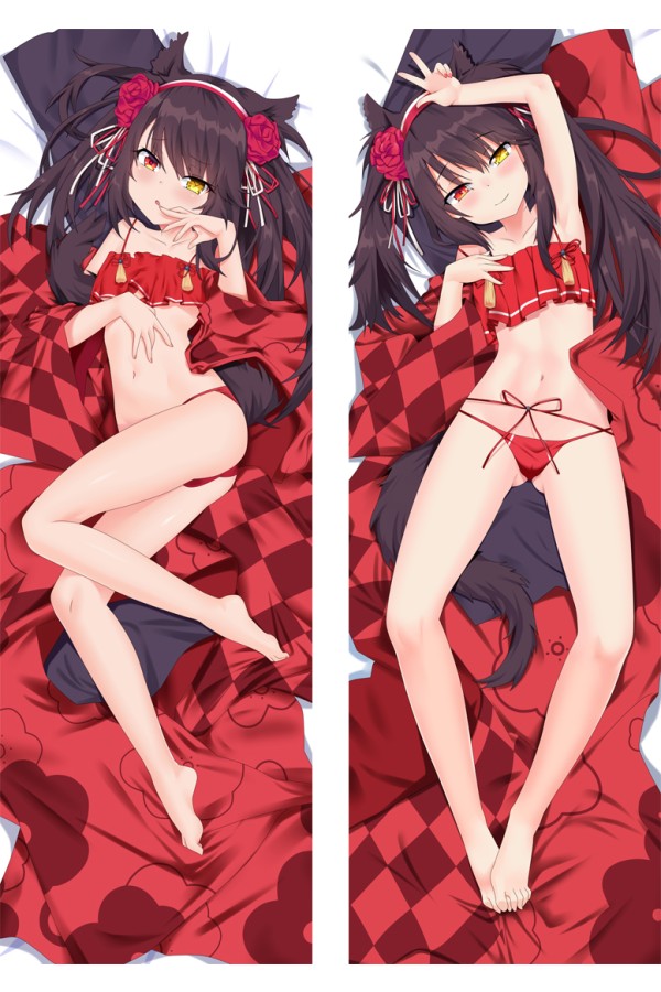 Date A Live Tokisaki Kurumi Anime Dakimakura Body Pillow Cover