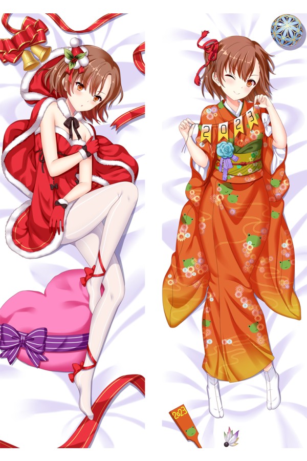 A Certain Scientific Railgun Mikoto Misaka Anime Dakimakura Body Pillow Cover